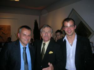Emilio Slaviero, Bernard Millant und Tibor Kovács